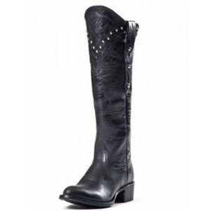 Tall Black Cowboy Boots